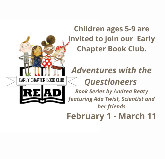 Early Chapter Book Club Starts February 1