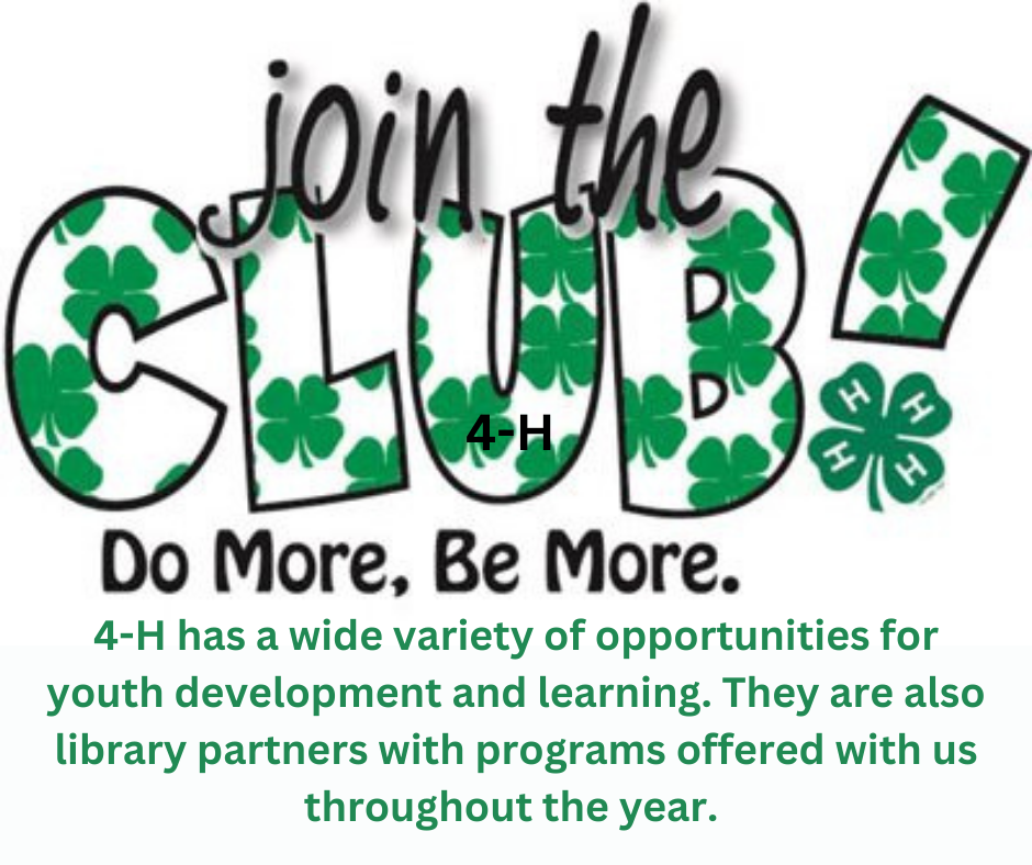 Join the CLub 4-H logo