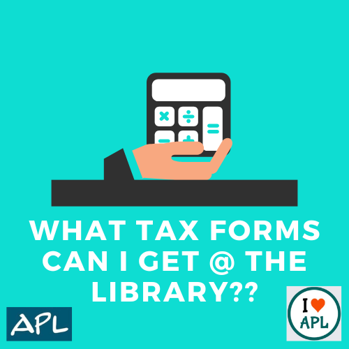 Available Tax Forms in the Library