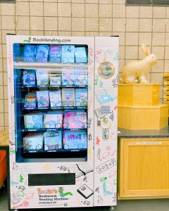 Image of book vending machine.