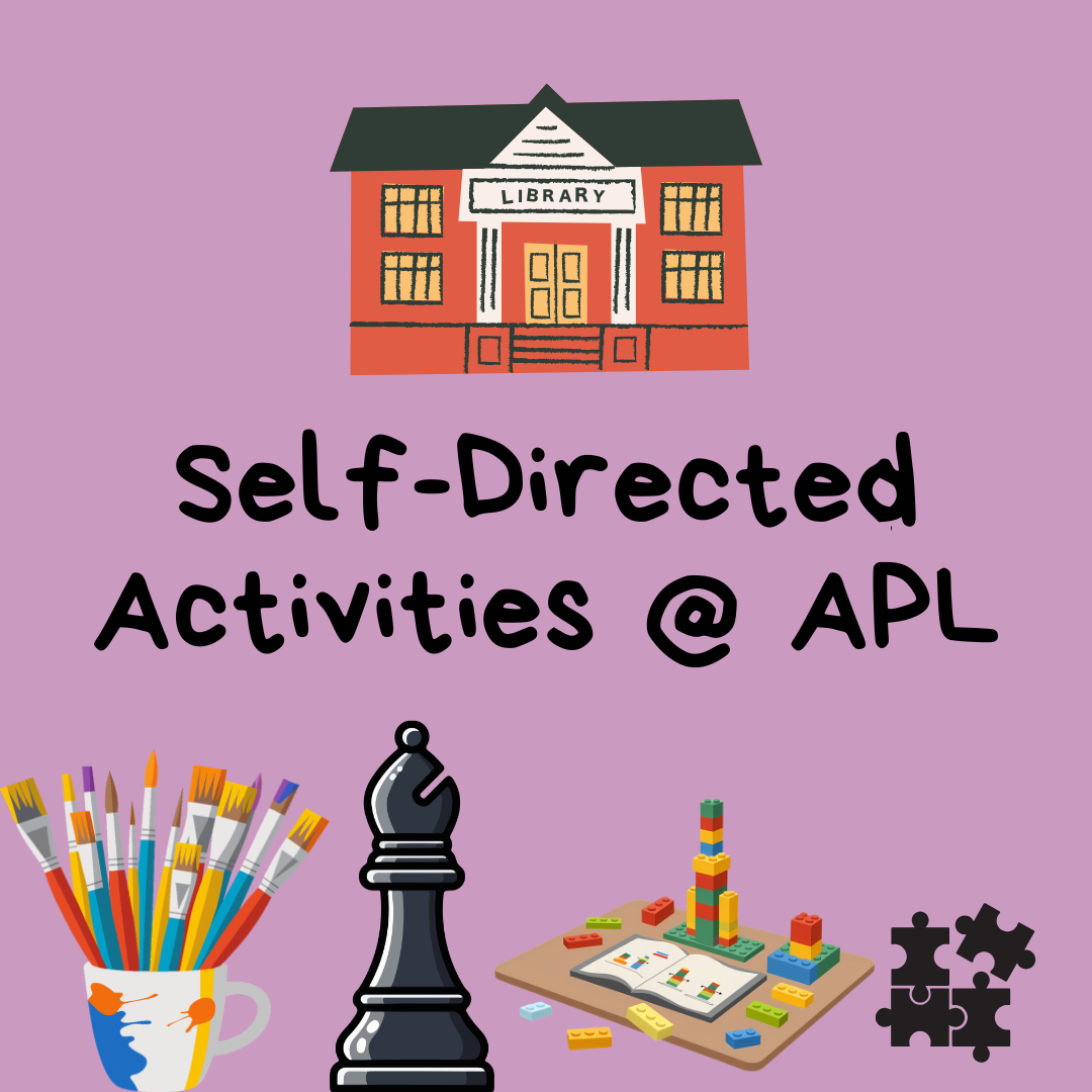 Self-directed activities at the library 