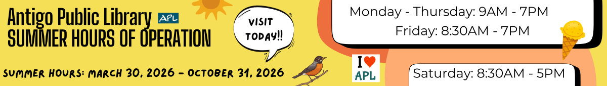 Summer hours for 2026
