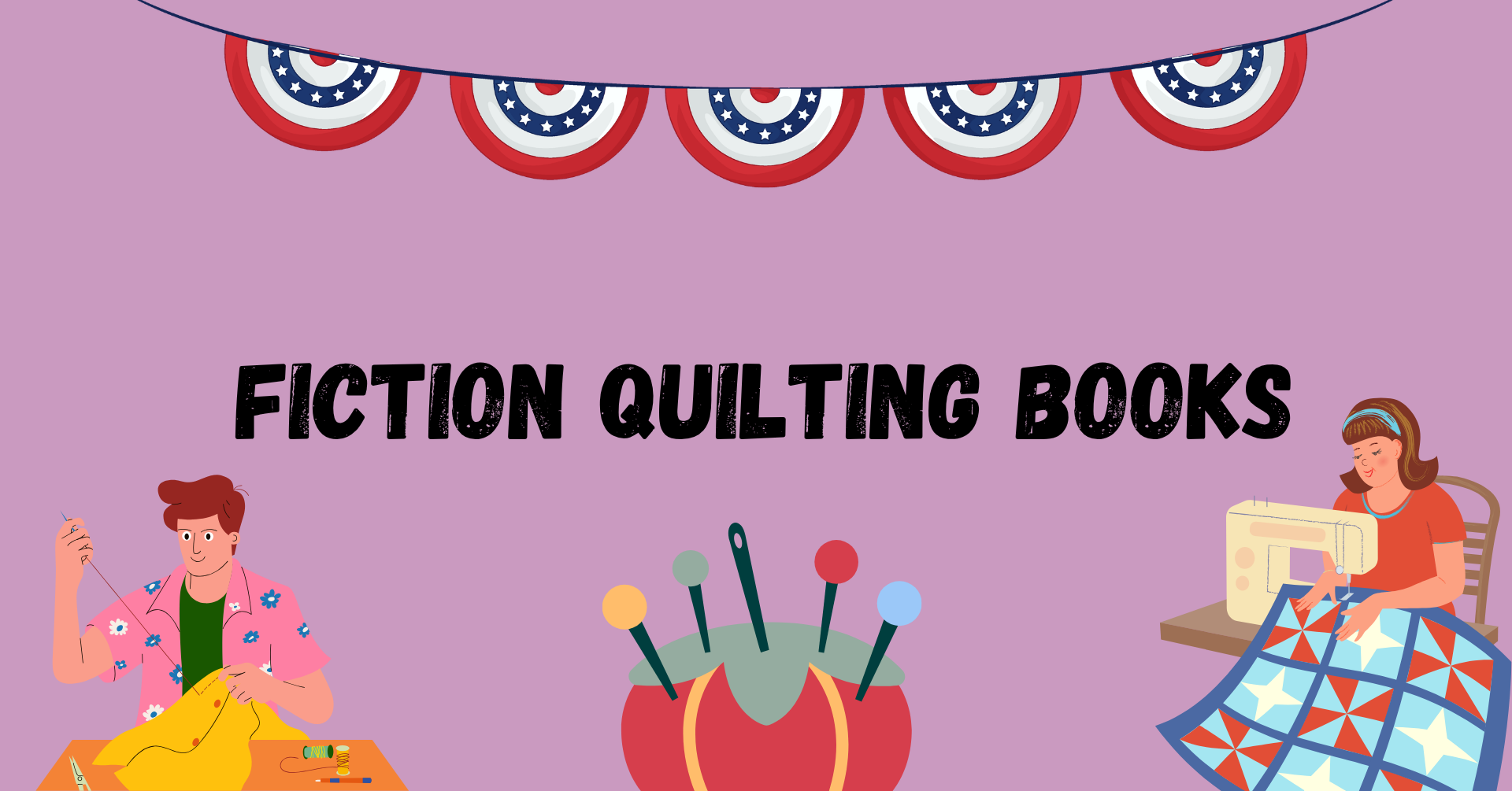 Fiction Quilting Books