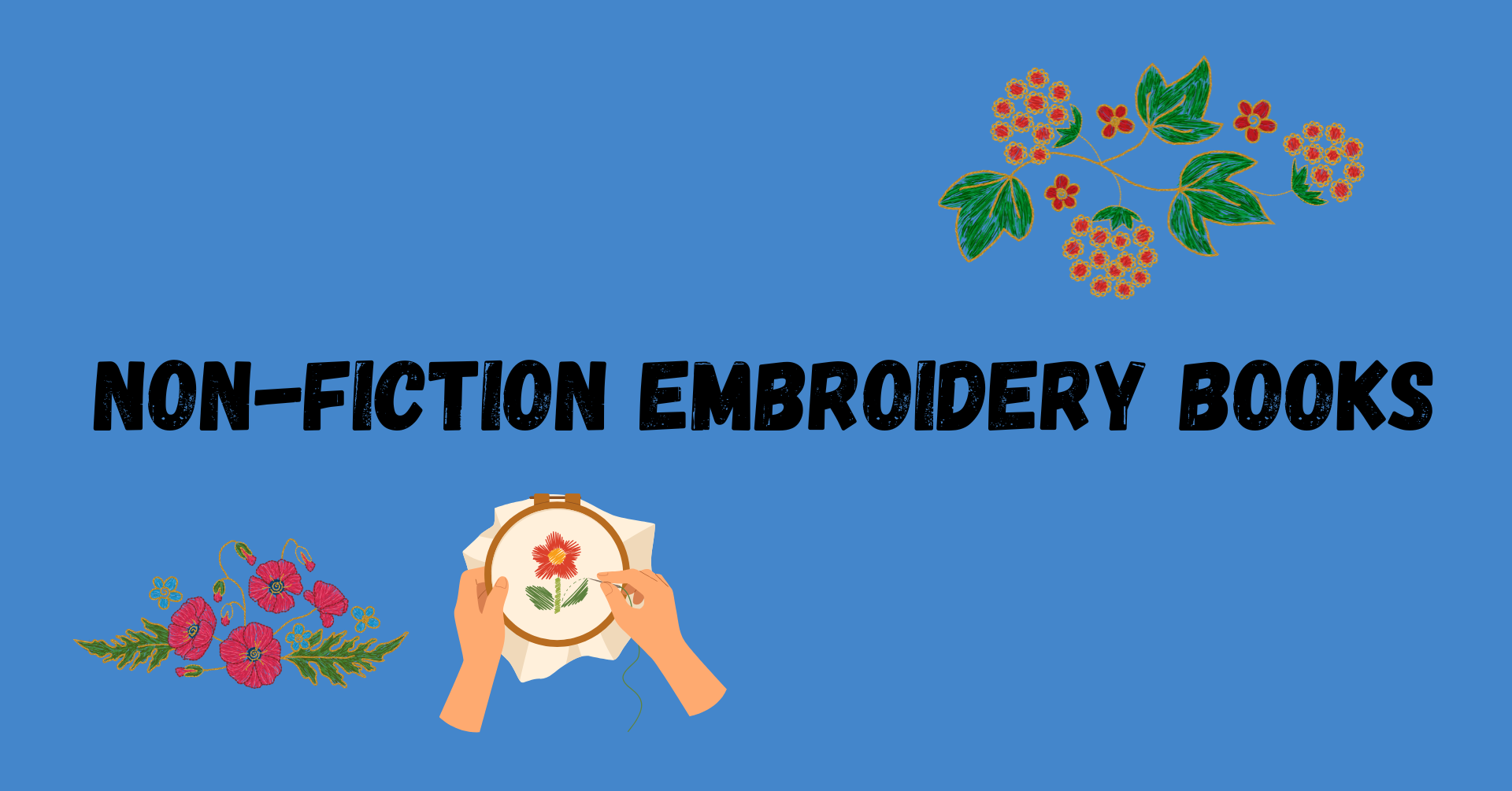 Non-Fiction Embroidery Books